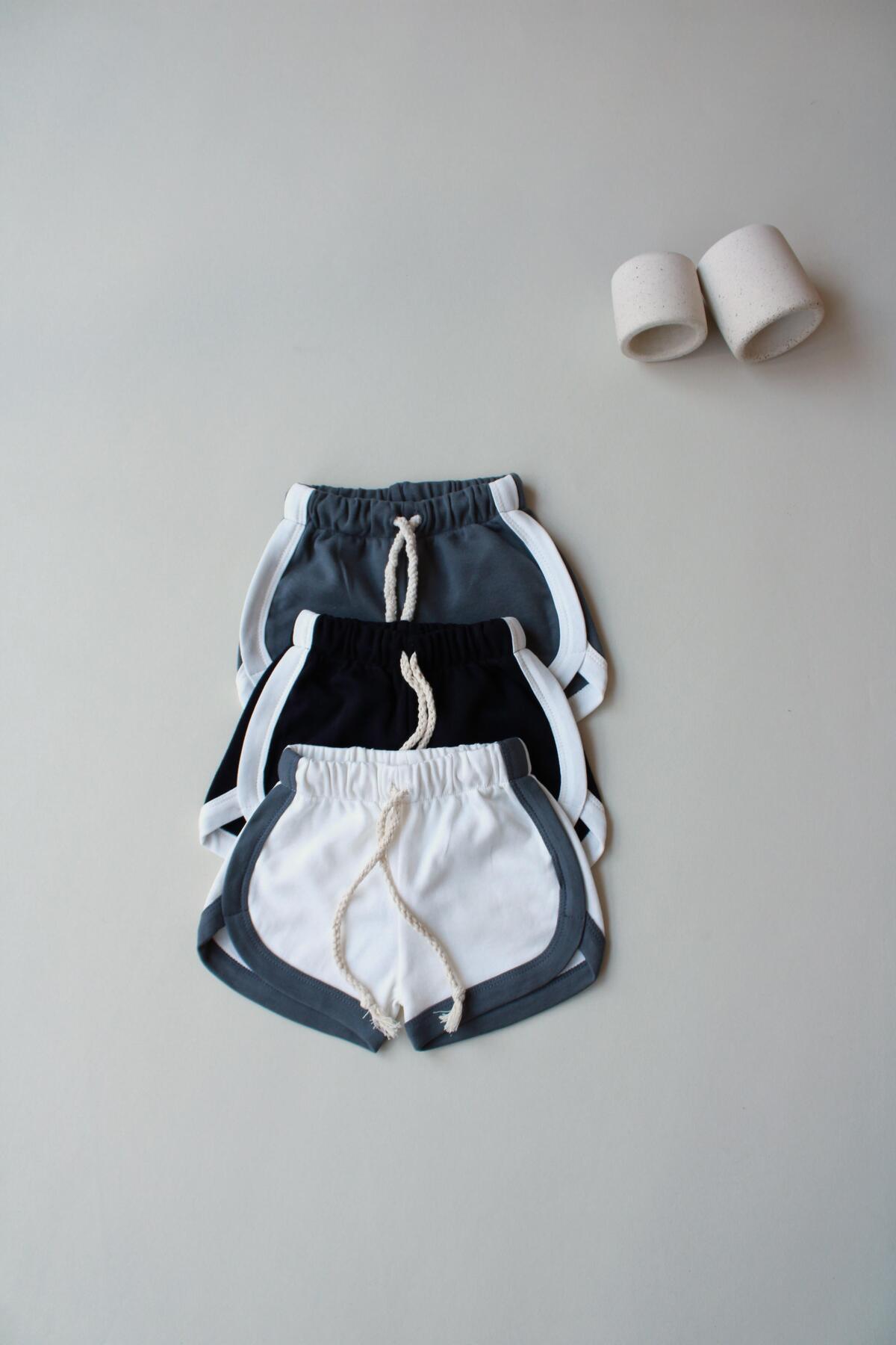 Oh La La Koala For Little Ones 3'lü Biyeli Penye Şort Model 7 fotoğrafı 4 (önizleme)