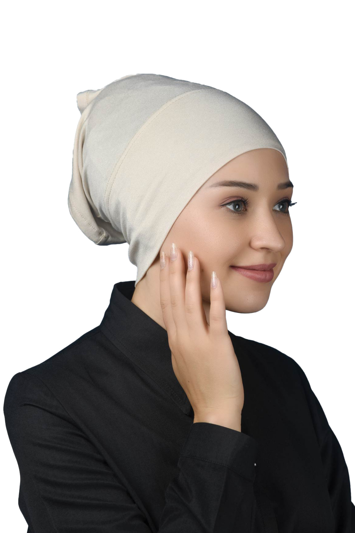 Ready Practical Interlaced Long Pipe Modest Cap