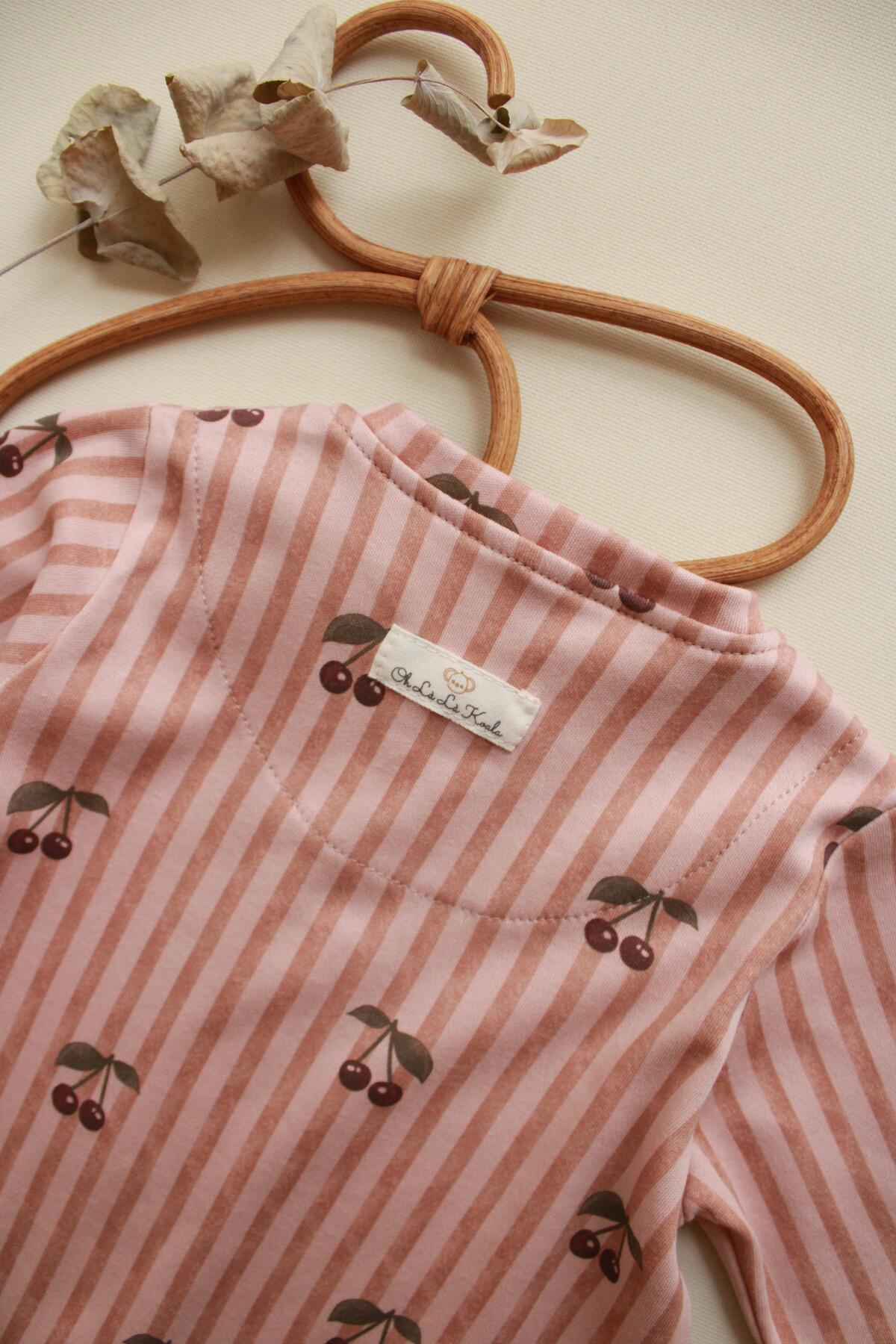 Oh La La Koala For Little Ones Stripe Cherry Serisi Tulum fotoğrafı 6 (önizleme)