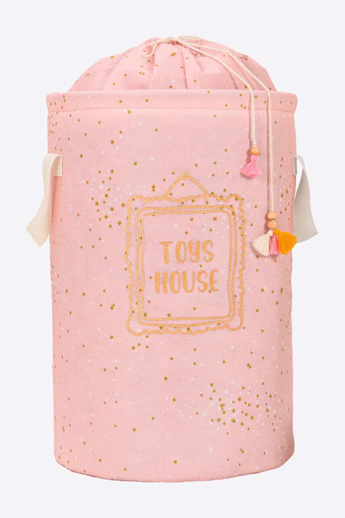 ALAS Bebek Yuvarlak Torbalı Oyuncak-Kirli Çamaşır Sepeti fotoğrafı 5 (önizleme)