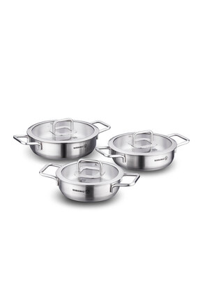 KORKMAZ Stella 6 Parça Omlet Set A2929