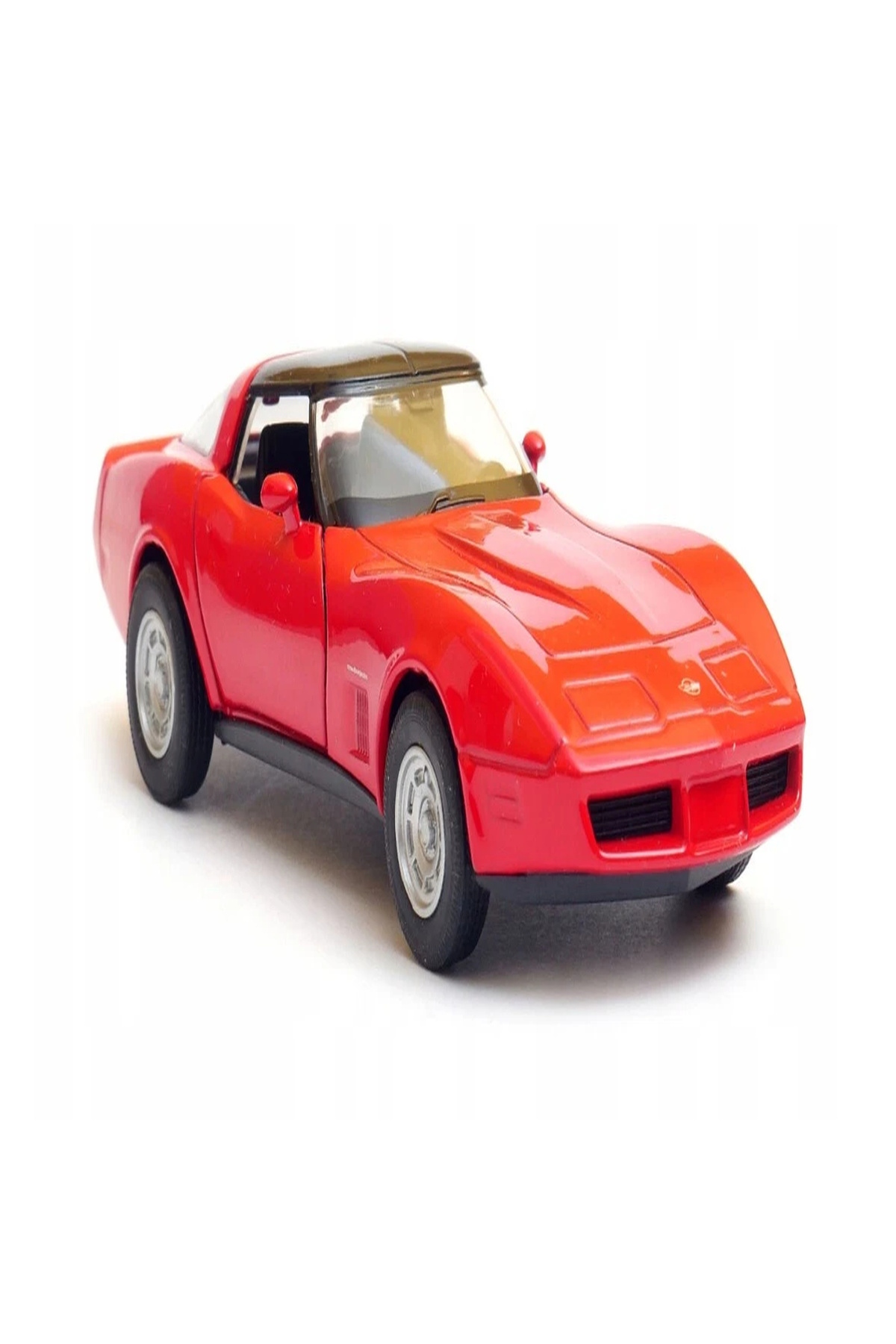 WELLY Chevrolet Corvette 1982 1/36 Ölçek Çek Bırak Metal Model