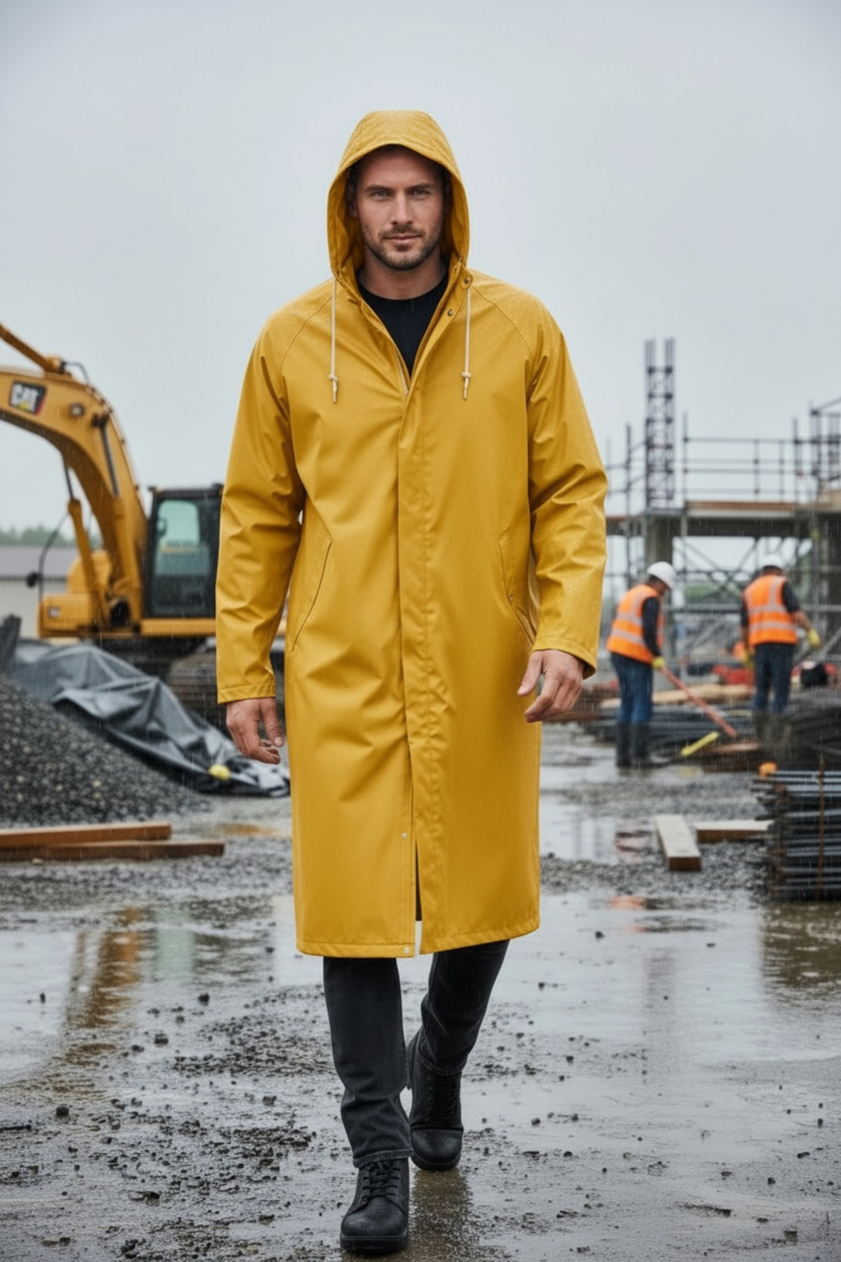 canan erman dolunay iş güvenliği ekipmanları  Yağmurluk Pardesü