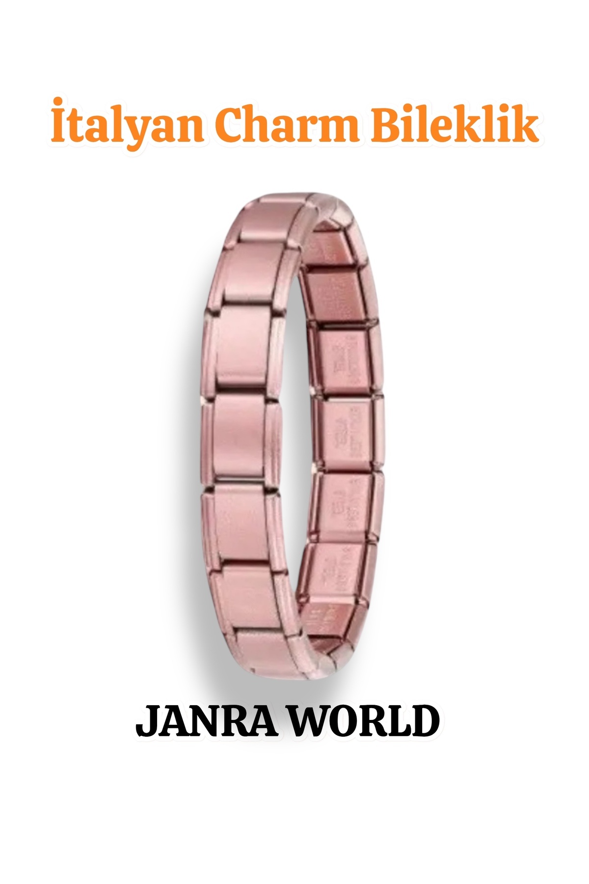 Italian Charm Bracelet – Stainless Steel, Suitable for Every Wrist