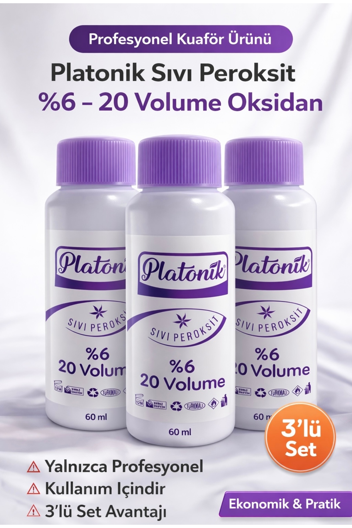 Platonik Boya Açıcı %6 -20 Volume 3 Lü Set — 8273727272