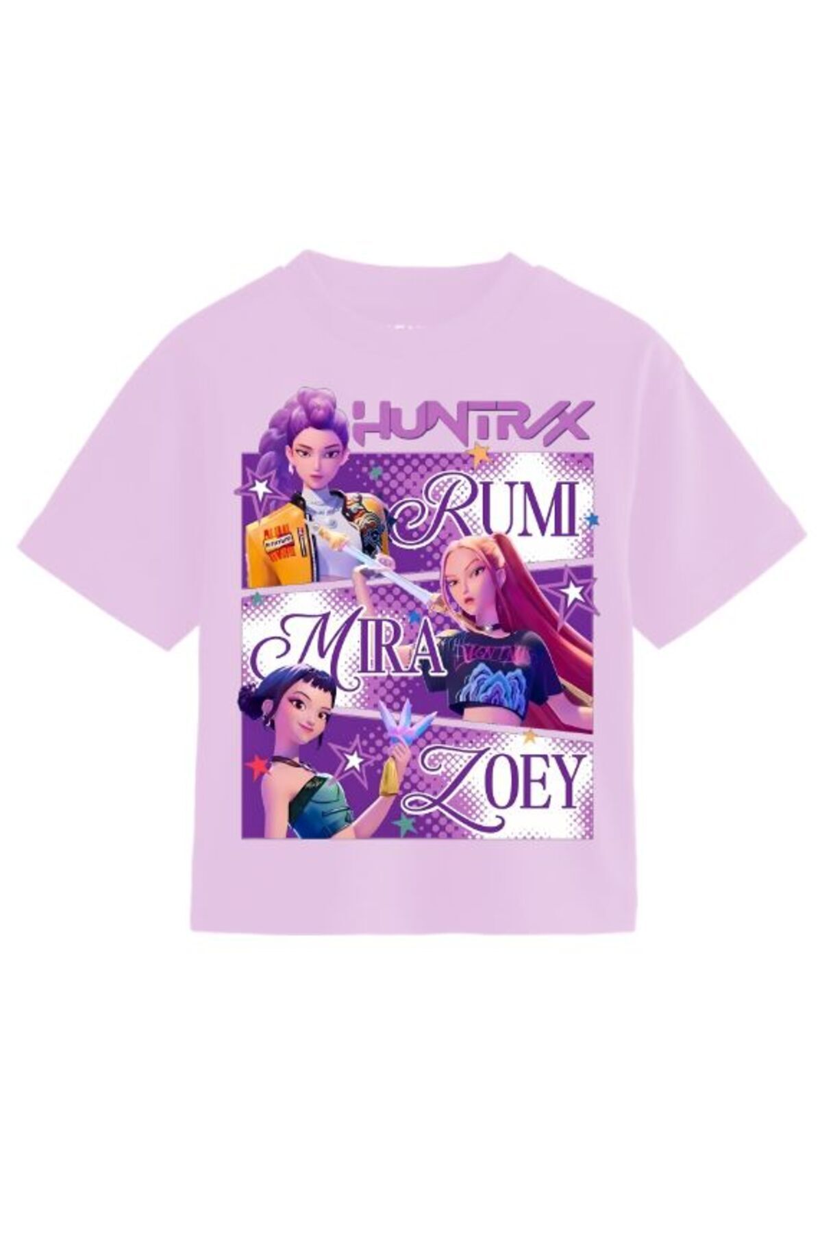 ROLY 100% βαμβακερό T-shirt, KPop Huntrix Demon Hunters