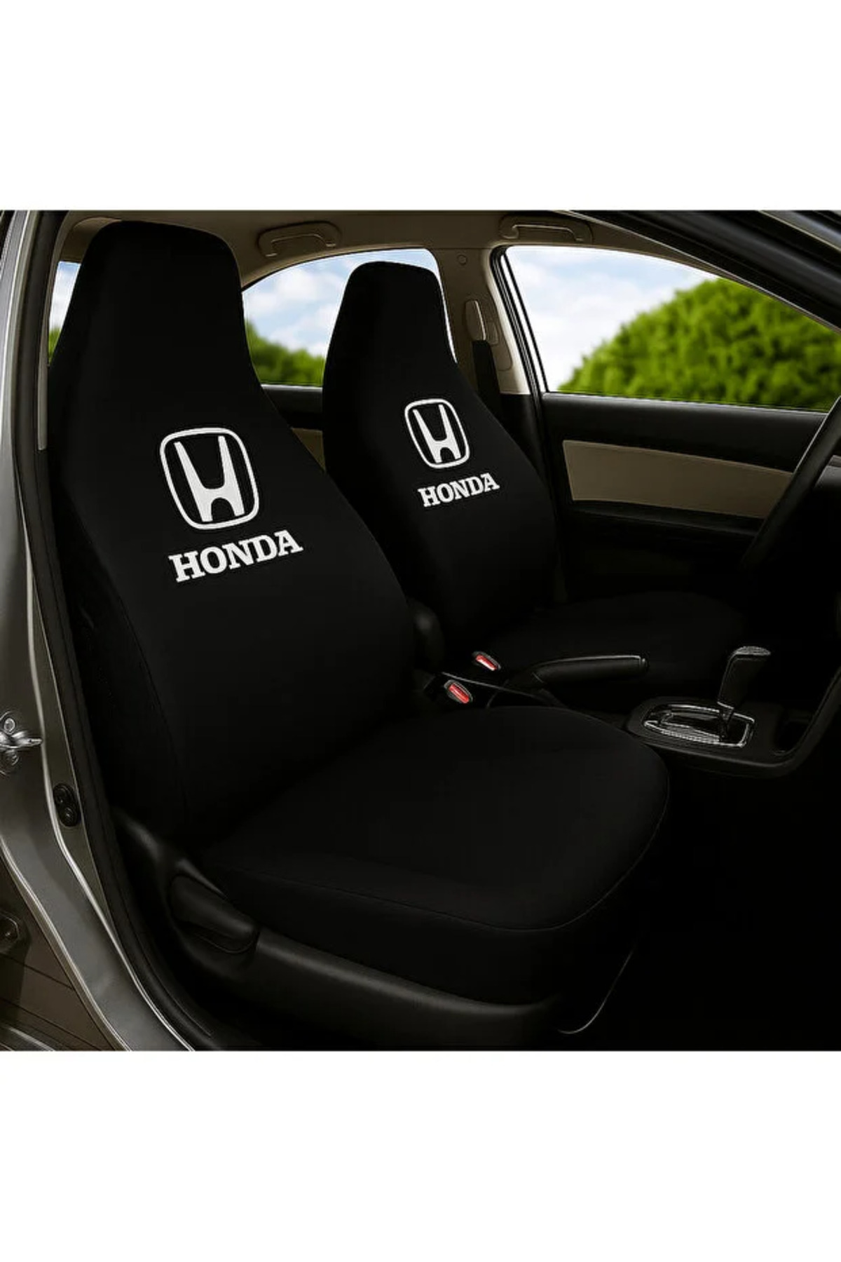 sekutuning Honda Civic Siyah Araç Koltuk Kılıfı Koruyucu Penye Servis Kılıfı