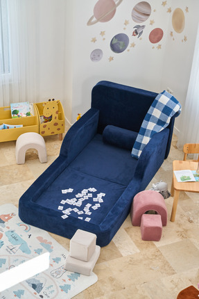 GOOD NİGHT Funbed Katlanır Çocuk Yatağı ve Oyun Alanı | Tamamen Sünger | Tek ...