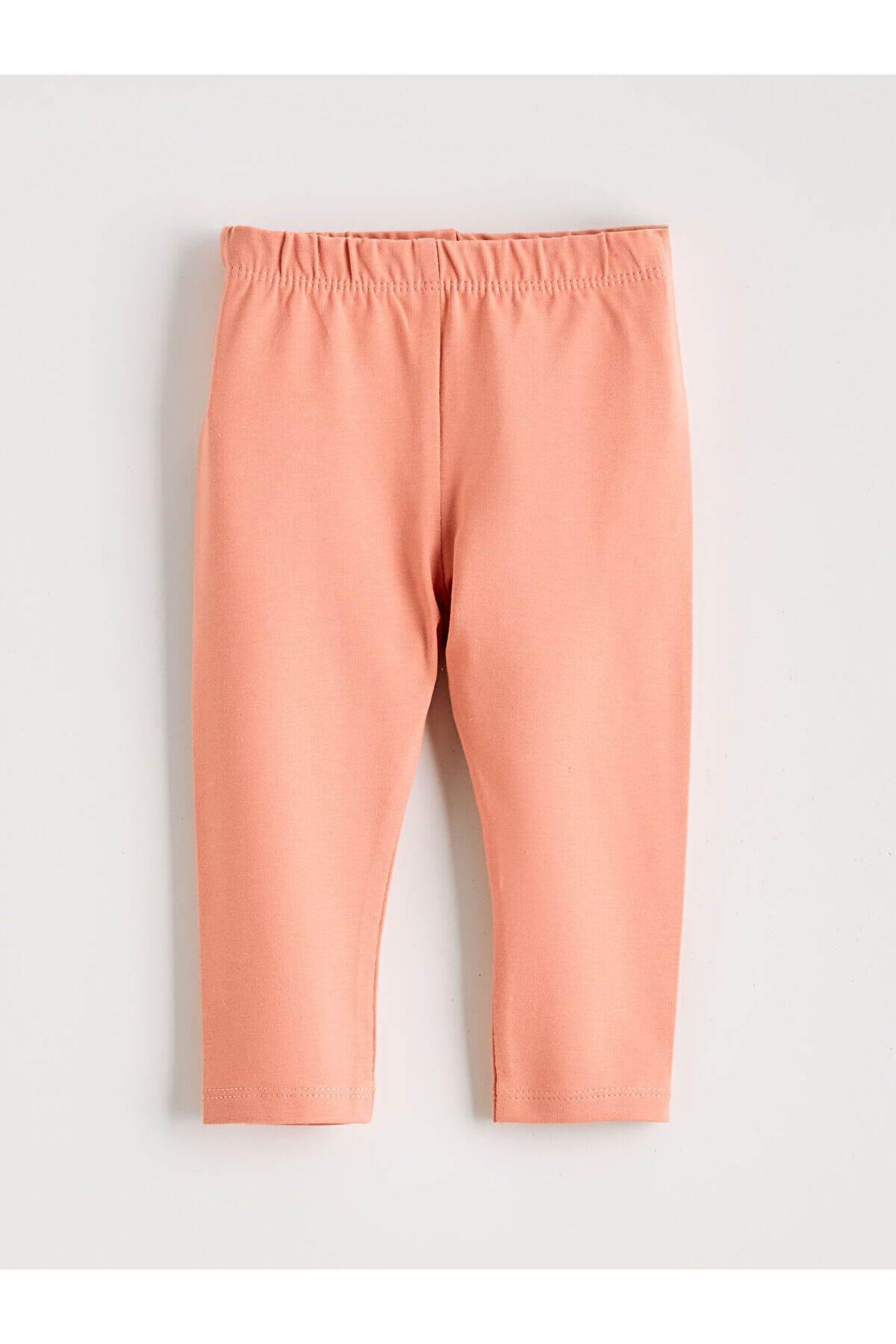 LC Waikiki Elsiva Collection Bej Bebe Yaka Kız Bebek Çıtçıtlı Body Ve Tayt fotoğrafı 6 (önizleme)