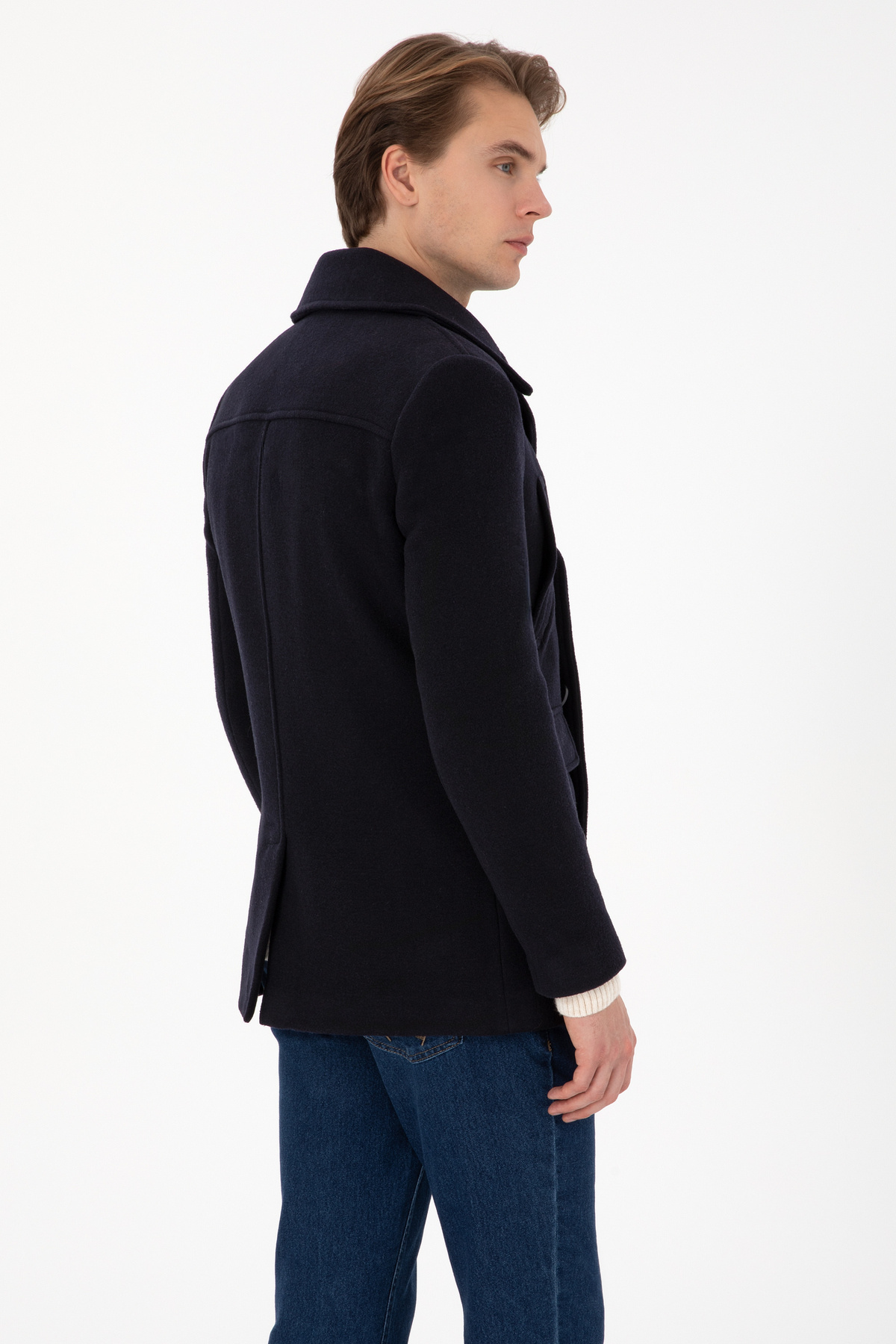 پالتو مردانه یقه ژاکت | یو اس پولو U.S. Polo Assn. 50310351 CN - تصویر 5