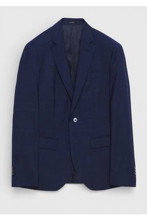 Ramsey Renkli Yün Karışımlı Takım Elbise