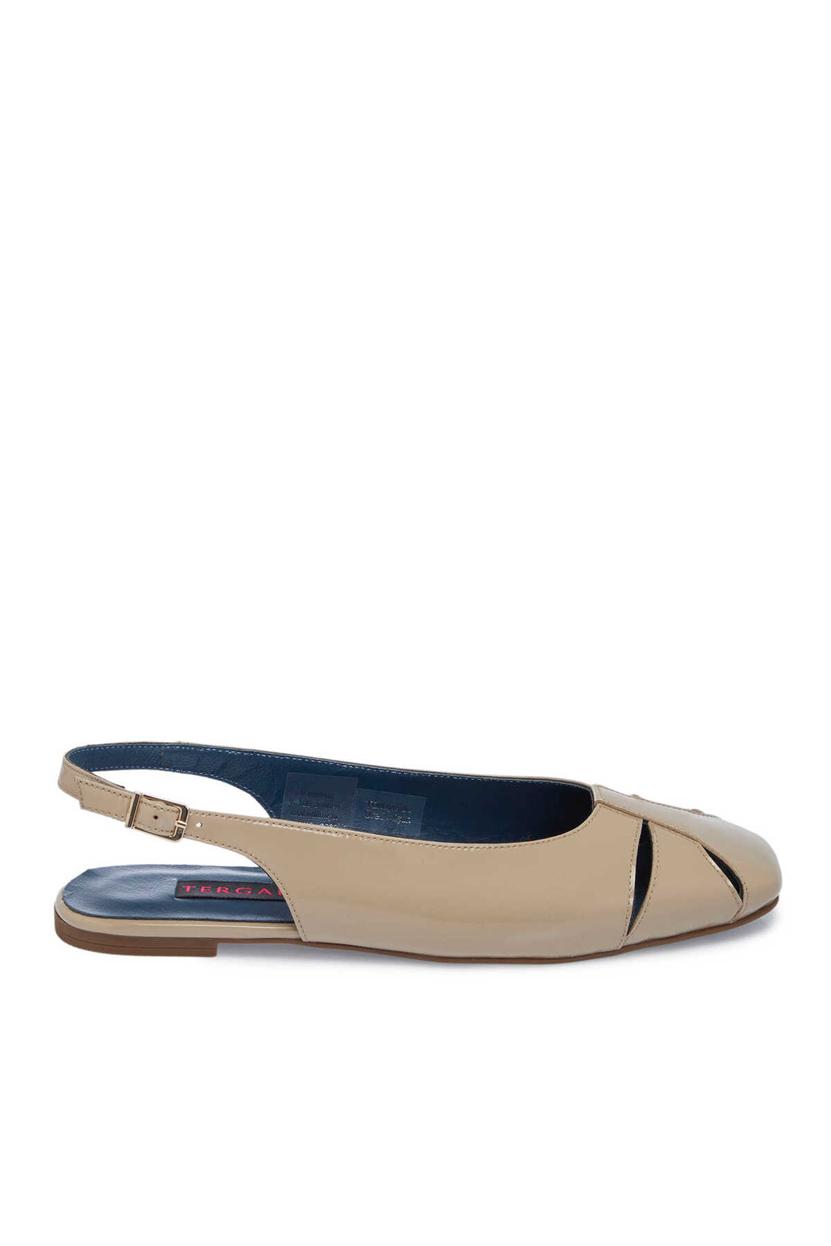 Mink Genuine Spring Leather Women's Flat Shoes-K25Y1AY67911-A81