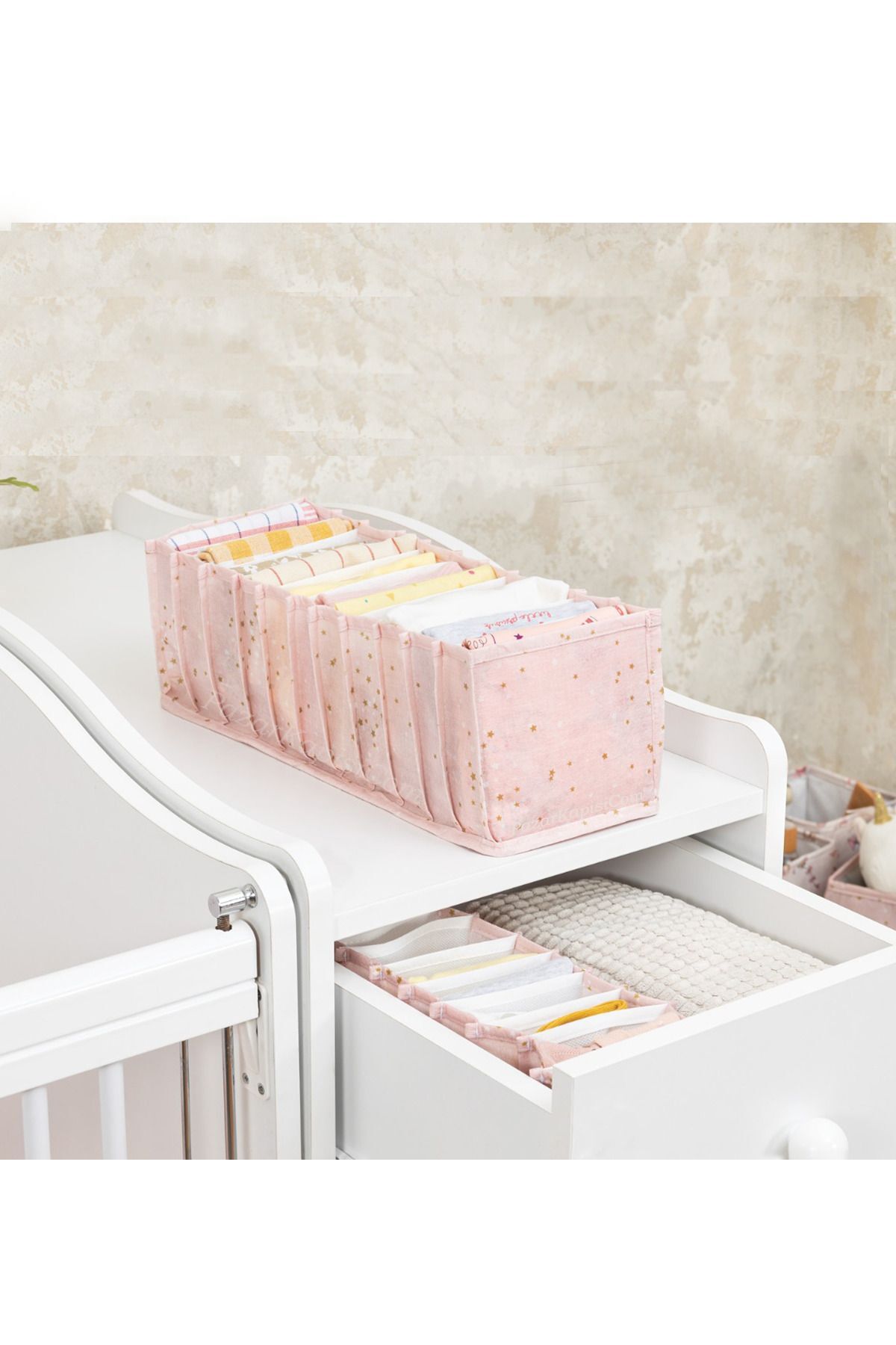 PONÇİK BEBEK Valiz Seyahat Bavul içi Düzenleme Doğum ÇantasıDüzenleme &2'li Çekmece Düzenleyici Akordiyon SET fotoğrafı 2 (önizleme)