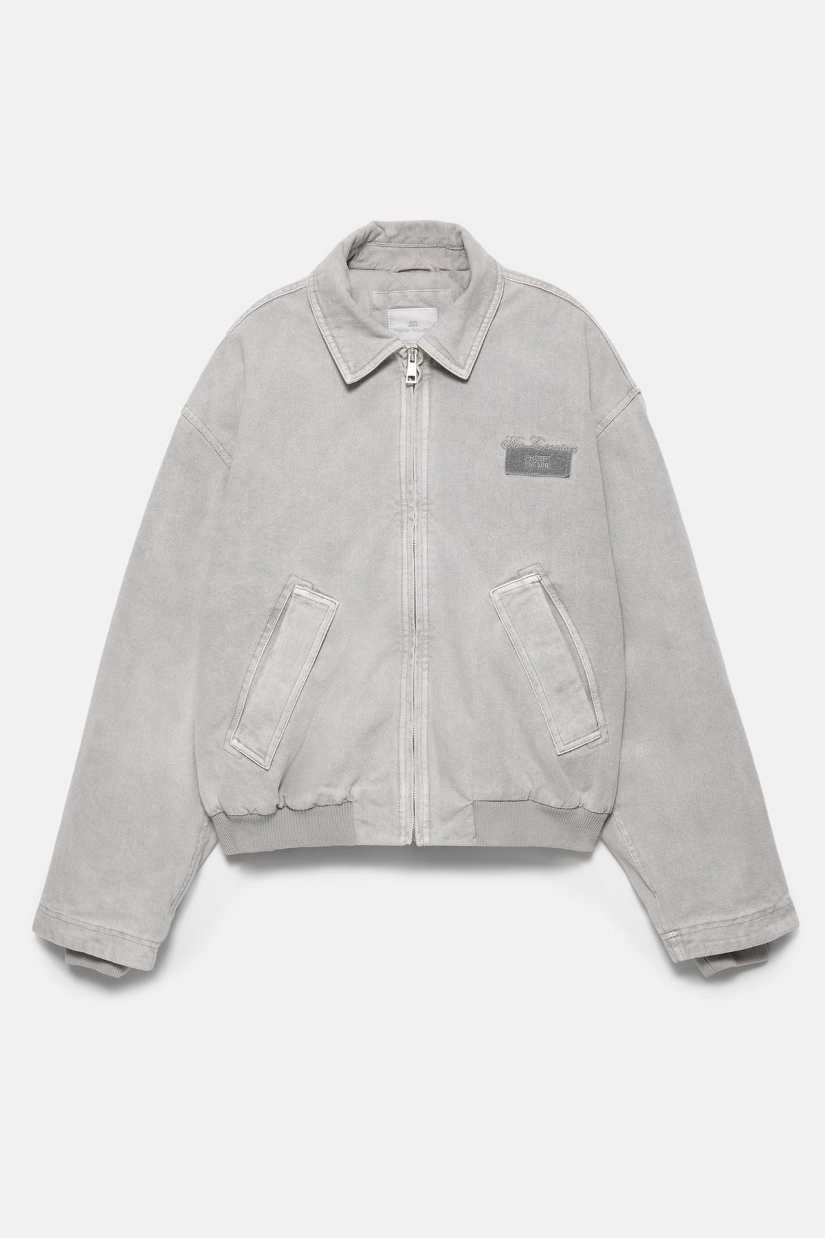 Pull & Bear  İşlemeli yama detaylı ceket - Görsel 7