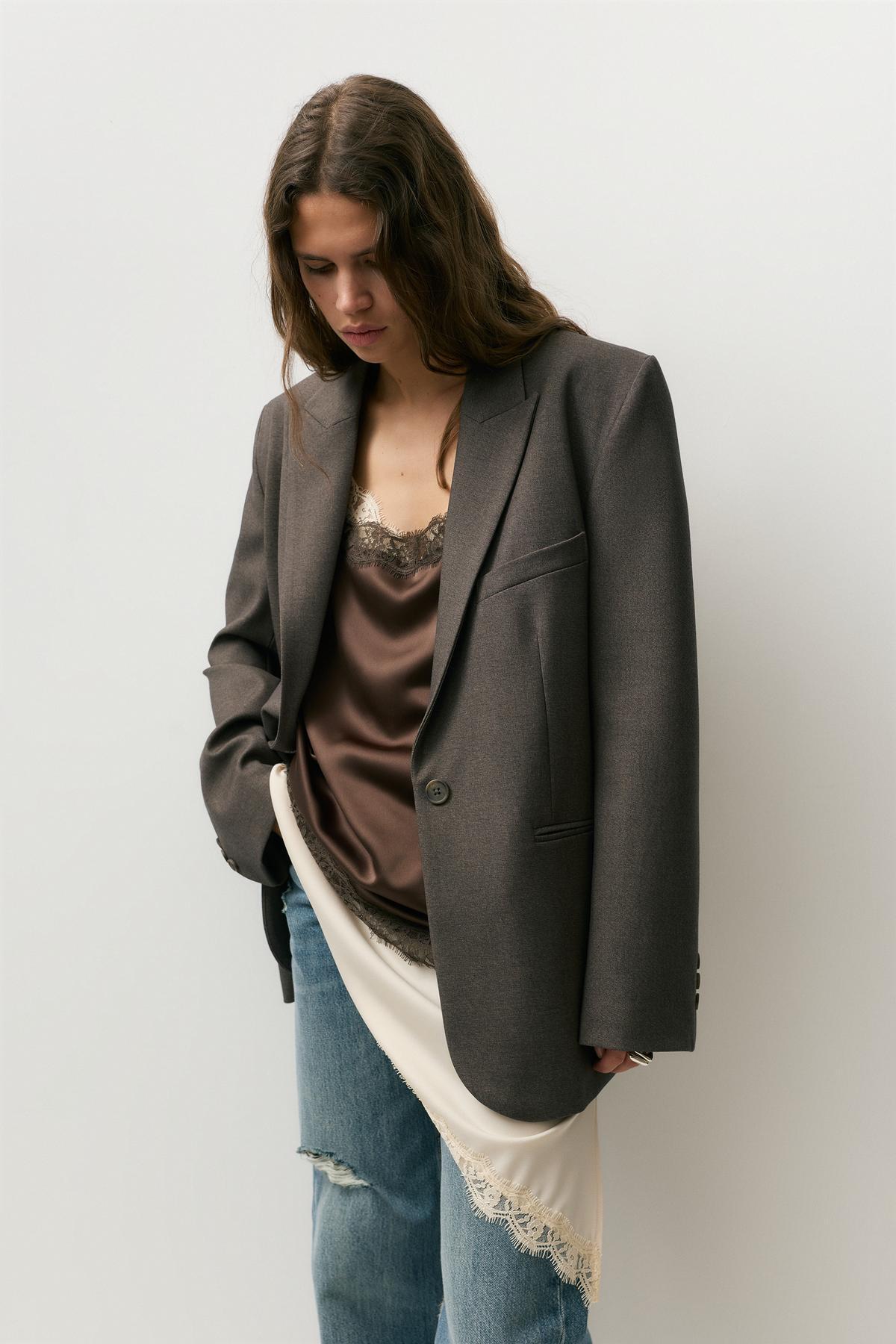 Pull & Bear  Oversize blazer - Görsel 4