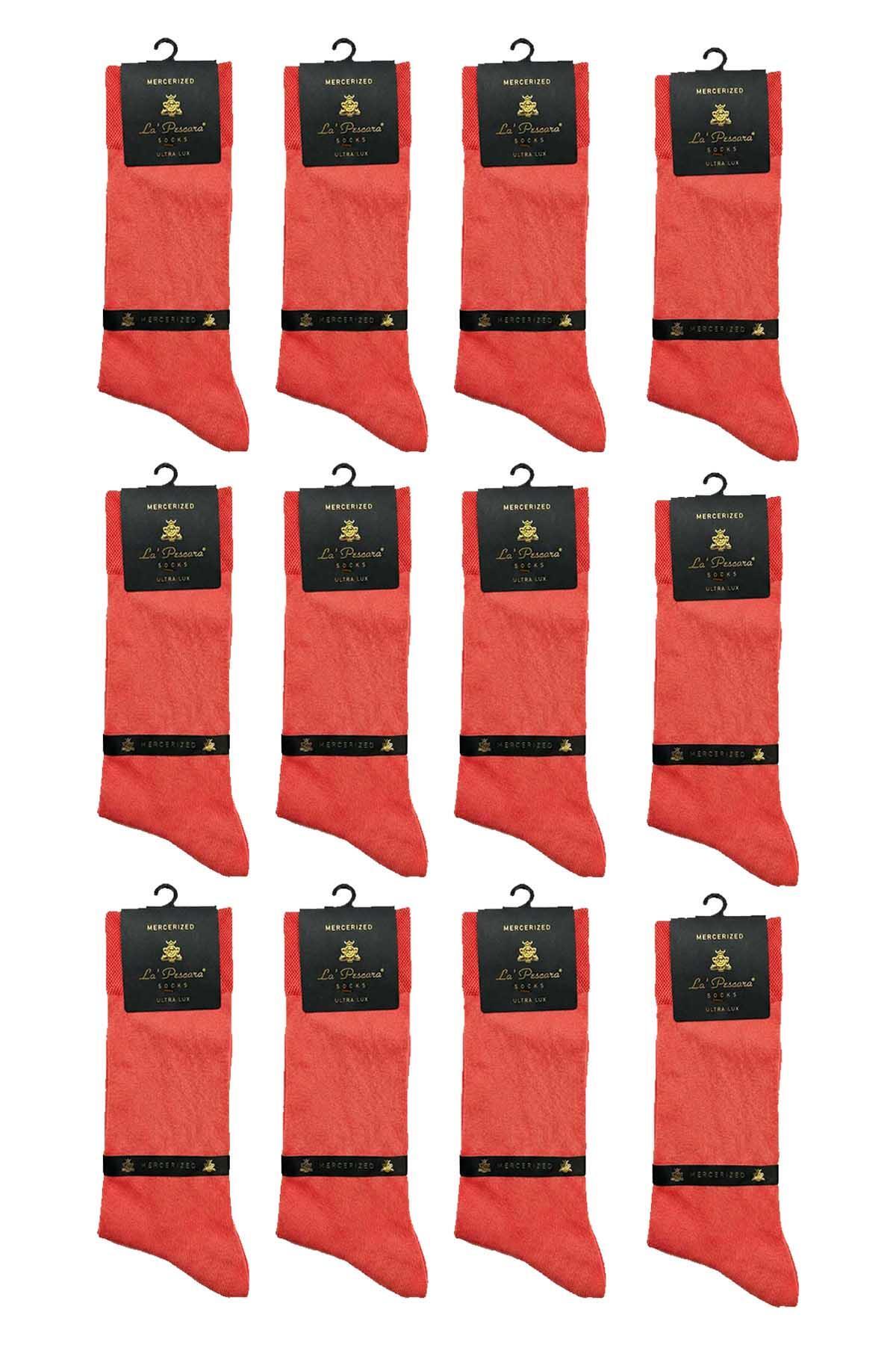  جوراب مردانه لاپسکارا اولترا لاکچری، طرح شکوفه انار ساده، بسته ۱۲ عددی، کد CRP405