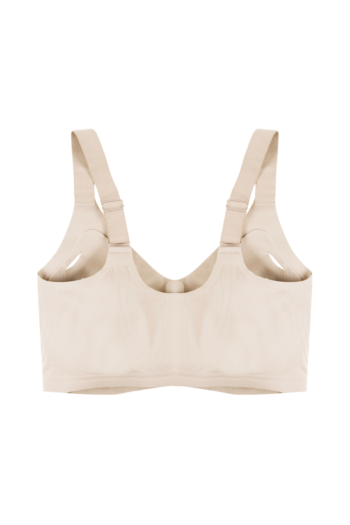 koza iç giyim  Kadın Büyük Beden (Battal) Önden Fermuarlı Dikişsiz Lazer Sütyen - Görsel 2