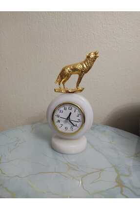 YILMAZ Kurt Ablemli Mermer Masa Saati