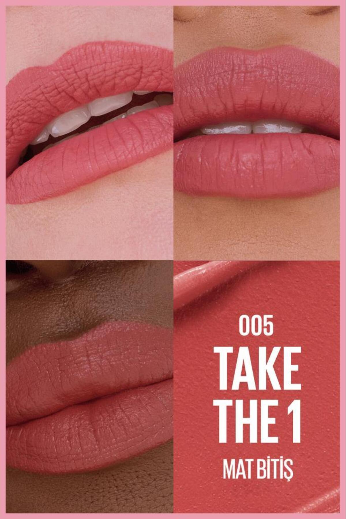 Lifter Liner Dudak Kalemi 05 On It + Serum Etkili Ruj 005 Take the 1 Lip Combo Seti — نارنجی PKTNEMVKOMFORDUDAK3 — تصویر 4 از 8