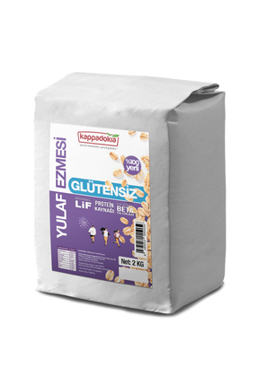KAPPADOKİA Glütensiz Yulaf Ezmesi 2 kg PESTİSİT ANALİZLİ (Yeni Hasat)