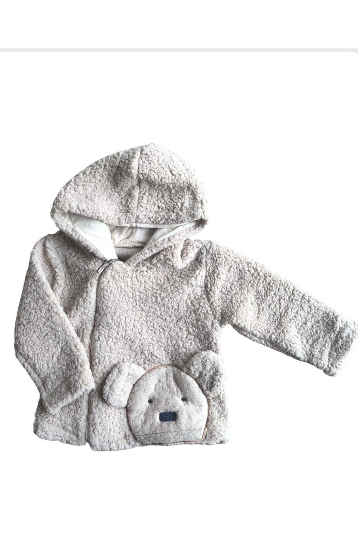 Trolly Kids Laura Baby Peluş Ayıcıklı Teddy Hırka fotoğrafı 3 (önizleme)