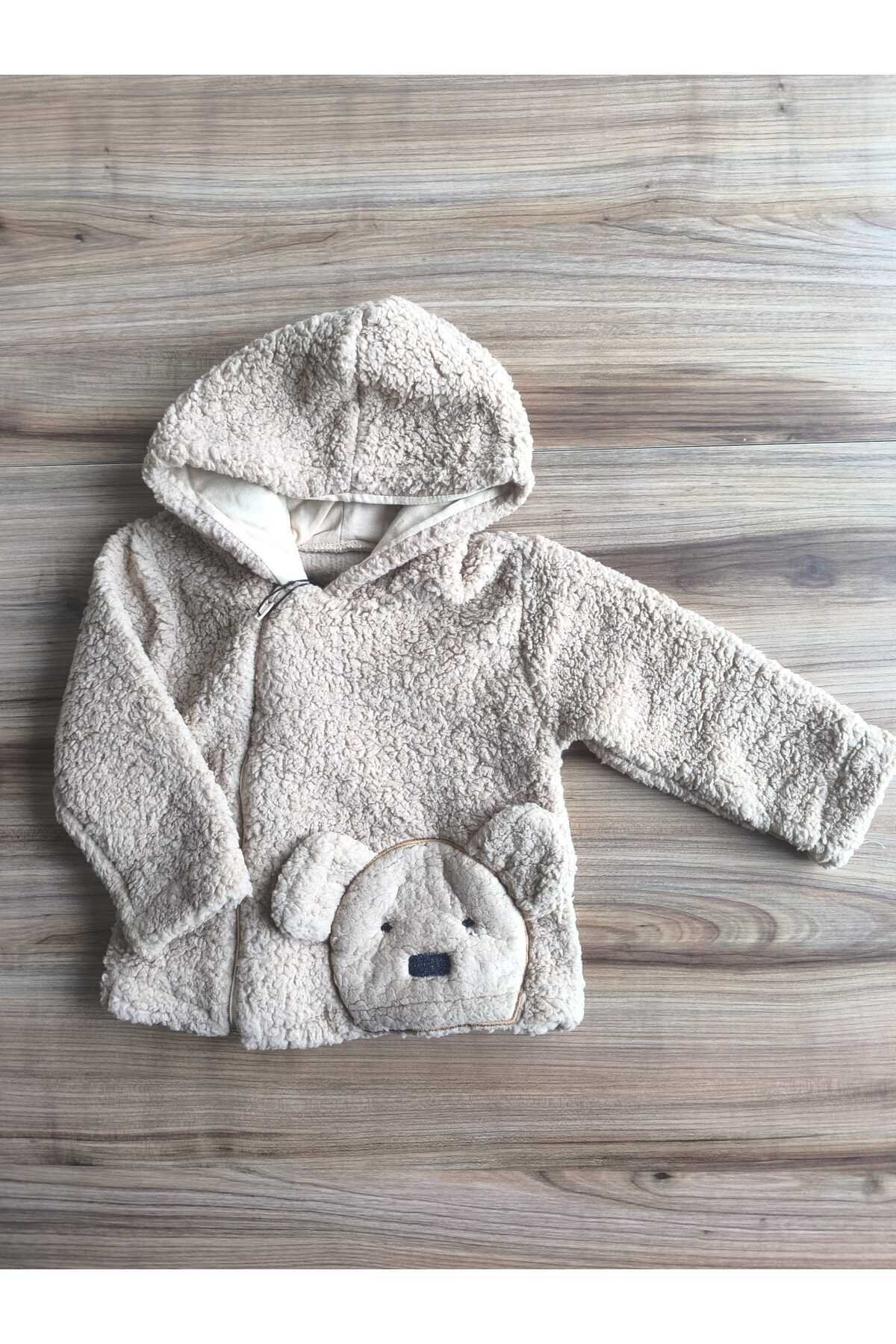 Trolly Kids Laura Baby Peluş Ayıcıklı Teddy Hırka fotoğrafı 6 (önizleme)