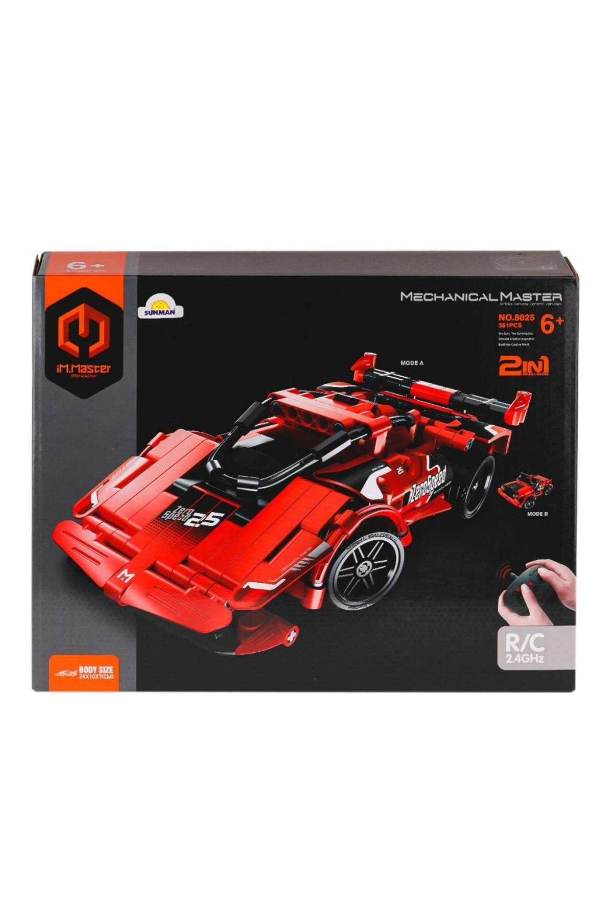 Genel Markalar Mey İthalat® 8025 IMM Kumandalı Süper Araba 2IN1