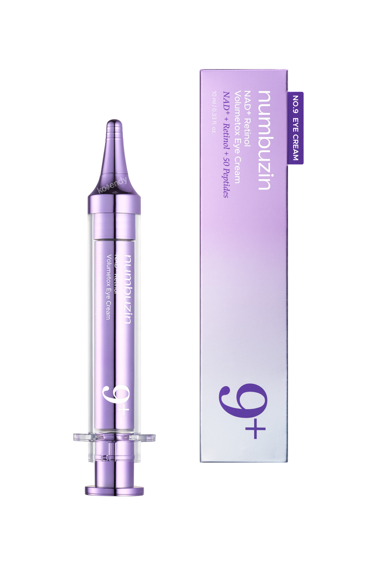 No.9 NAD+ Retinol Volumetox Eye Cream - 50 Çeşit Peptitli ve NAD+ İçerikli Göz Kremi 10ml — 8809652589800