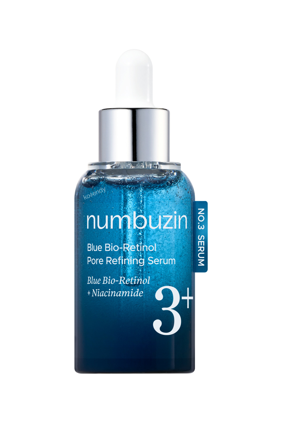 Numbuzin No.3 Blue Bio-Retinol Pore Refining Serum - Niacinamide & Mavi Bio-Retinollü Serum 30ml — 8809652589732
