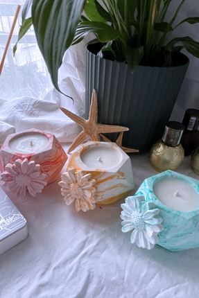 Yokho Colorful Soul Trinity: %100 Doğal Soya Wax 3'lü Prizma Seti