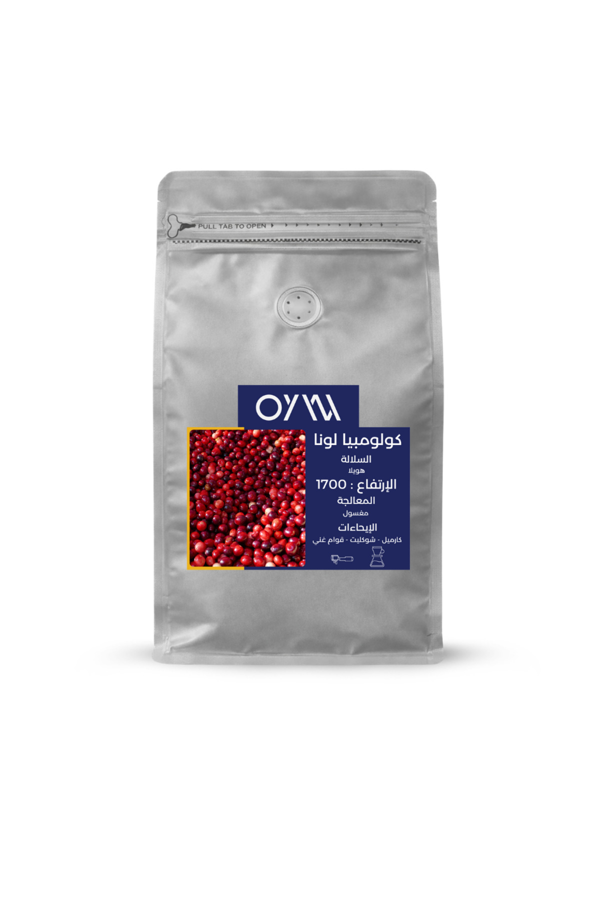 OYW اسبريسو , v60 حبوب القهوة خاصة لـ حبوب قهوة طبيعية جافة محمصة من كولمبيا ...