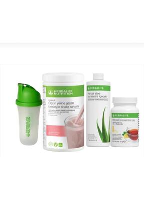 mercom Başlangıç Seti Shake Ahududu-50 gr Çay Klask Aloe Konsantre Içecek Shaker