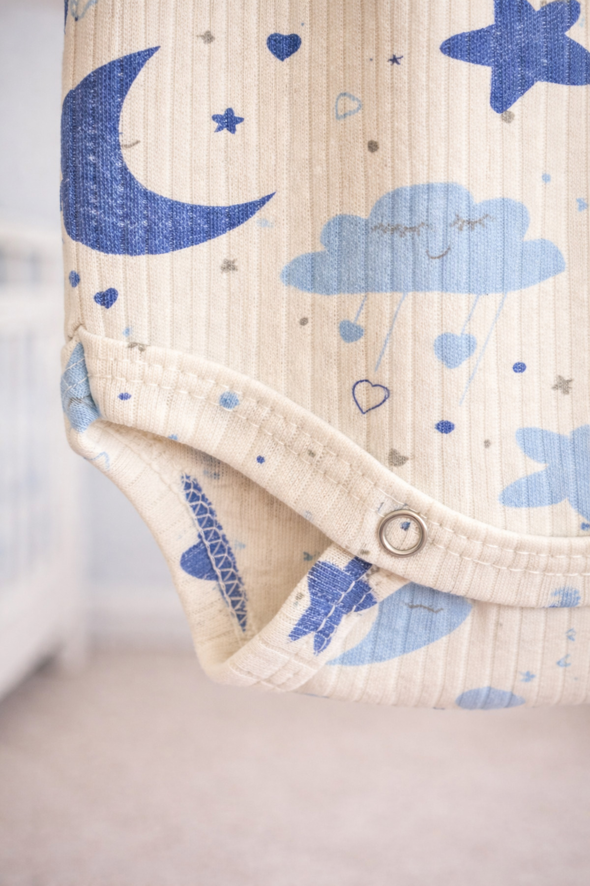 KA-HA Giyim %100 Pamuklu /Desenli/4'lü Çıtçıtlı Bebek Body Zıbın / Pamuklu Bebek Atlet / Bebek Çıtçıtlı/Organik fotoğrafı 3 (önizleme)