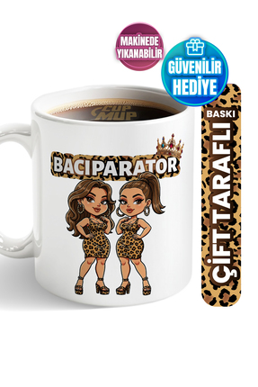 Cup Mup BACIPARATOR | Arkadaşa Hediye Kupa Bardak