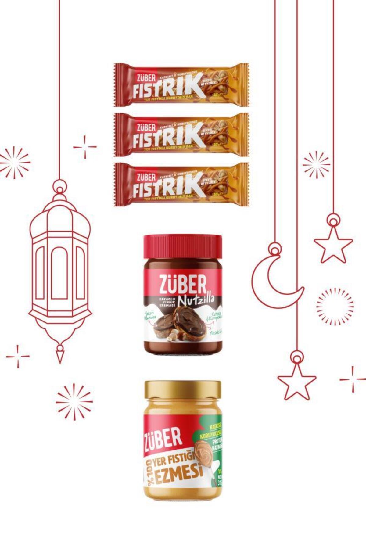 Züber Nutzilla, %100 Fıstık Ezmesi, Fıstrık Ramazan Paketi