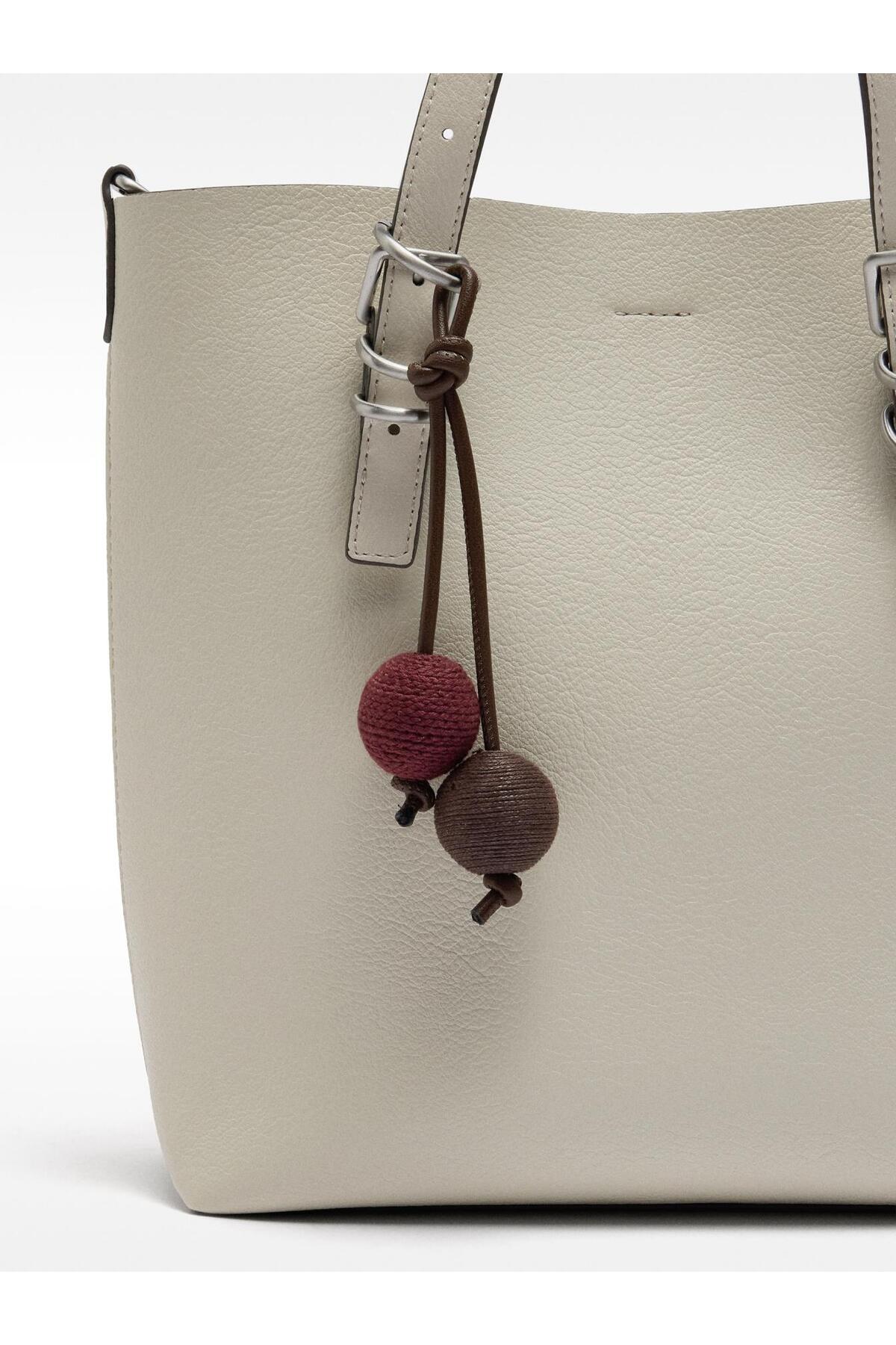 Parfois Charm'lı Tote Çanta