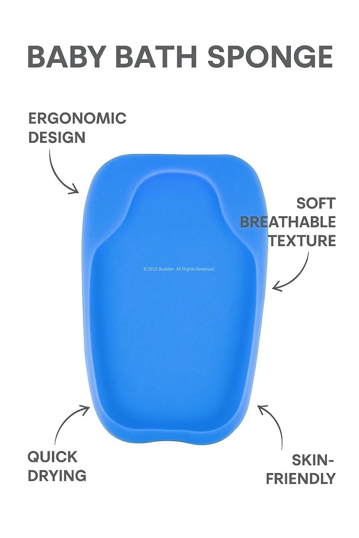 Hype Store Renkli Bebek Küvet Süngeri, Yumuşak ve Ergonomik Banyo Süngeri, Eğlenceli Figürlü, Bebek Cildi İçin fotoğrafı 3 (önizleme)