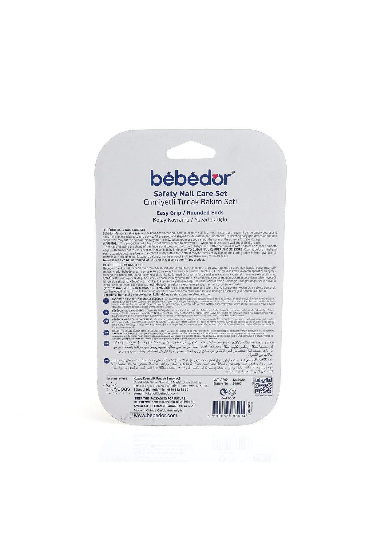 Hype Store Bebedor 8550 Çıt Çıt Tırnak Makas, Pembe fotoğrafı 2 (önizleme)