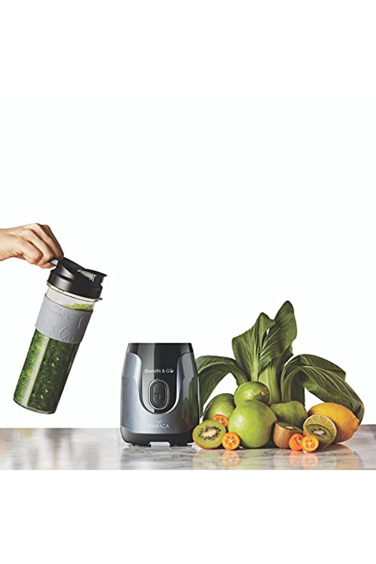 E&D Collection Blendfit Go Personal Kişisel Smoothie Blender Antrasit fotoğrafı 3 (önizleme)
