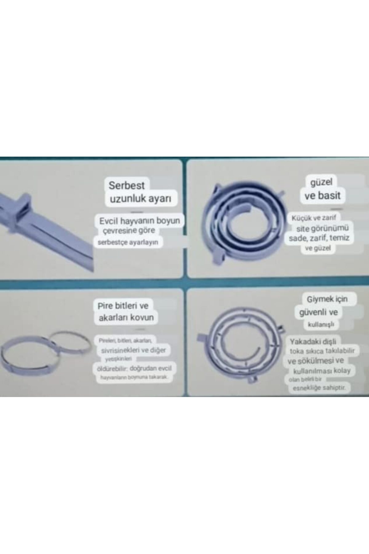 E&D Collection Laydbug kedi tasması Kene, Pire, Bit ve Parazit için koruyucu fotoğrafı 3 (önizleme)