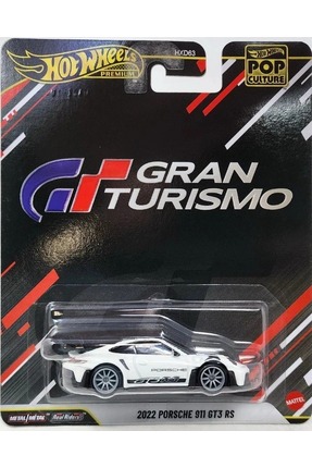 HOT WHEELS Premium Pop Culture Gran Turismo 2022 Porsche 911 GT3 RS Metal Die...