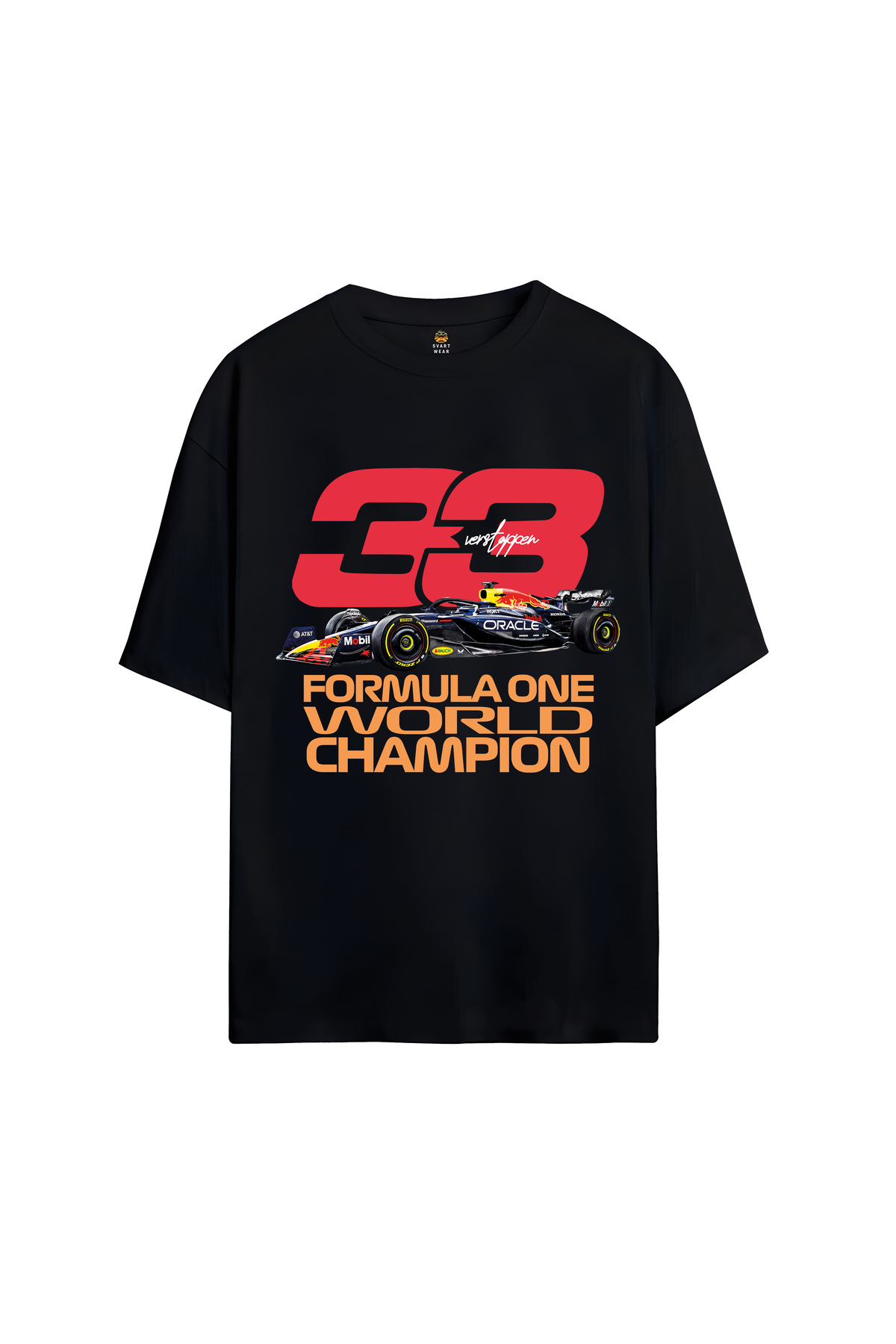 Max Verstappen Printed Oversize T-Shirt