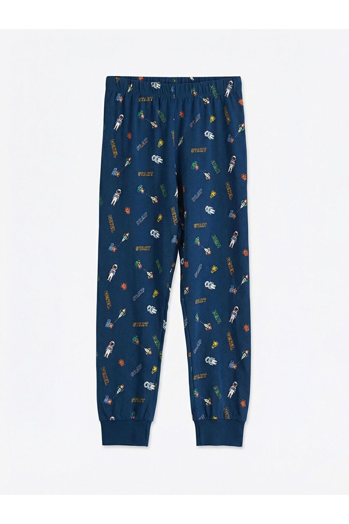 LC Waikiki Baskılı Erkek Çocuk Pijama Takım fotoğrafı 4 (önizleme)