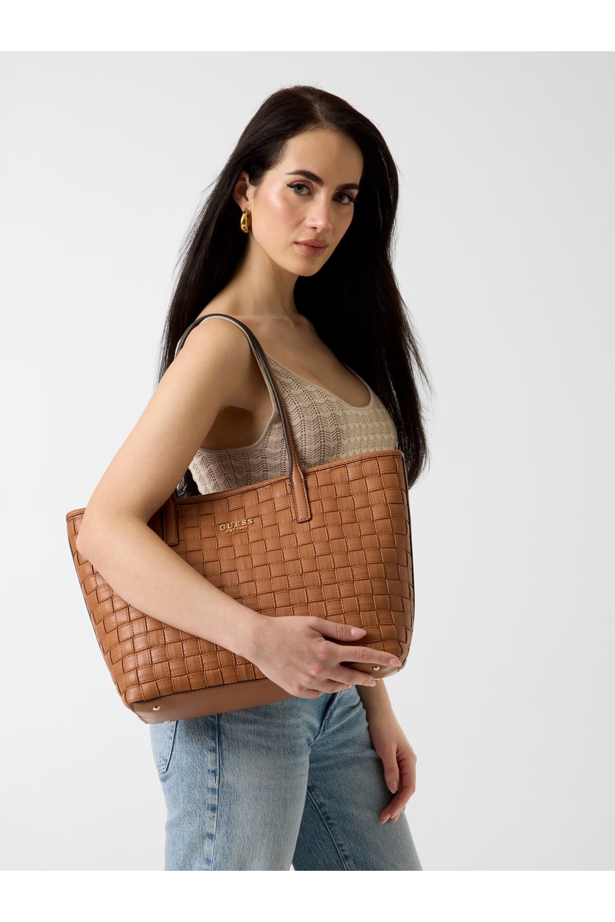 گس کیف خرید زنانه طرح Sandria مدل Tote از برند Sandria مدل HWWG8418230