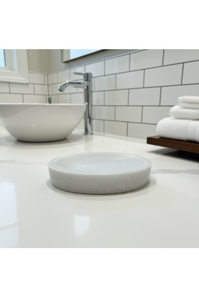 Şahin Marble Doğal Mermer Katı Sabunluk