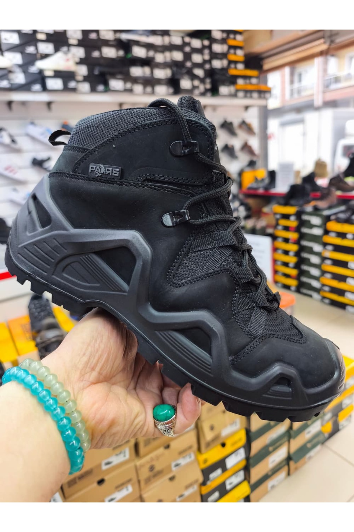 Ayakx Spor Tactikal Askeri Özel Harekat Kışlık Hakiki Deri Postal M1490 Trekkıng Sneakers 1492 bot Ayakkabı