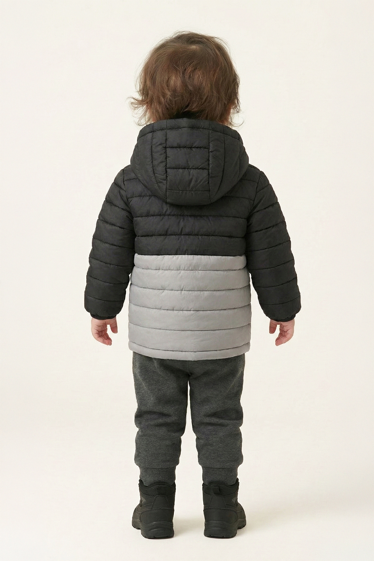 D1fference ERKEK-KIZ Bebek ve Çocuk Şişme Mont Su ve Rüzgar Geçirmez Kürk Astarlı Kışlık (2–5 Yaş) fotoğrafı 3 (önizleme)