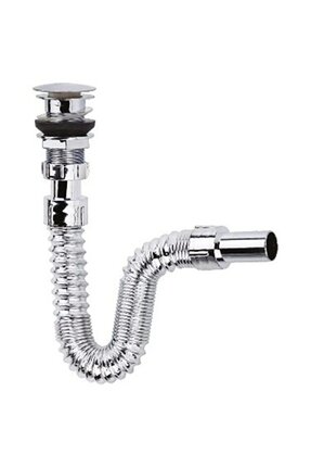 age 20 s Krom Bas Çek Lavabo Sifonu, Su Tasarruflu, Modern Banyo ve Mutfak Si...