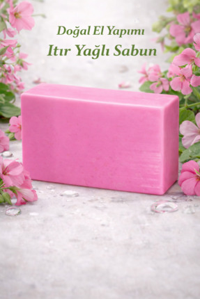 Lavandula Doğal, el yapımı, Itır ve Badem Yağlı sabun