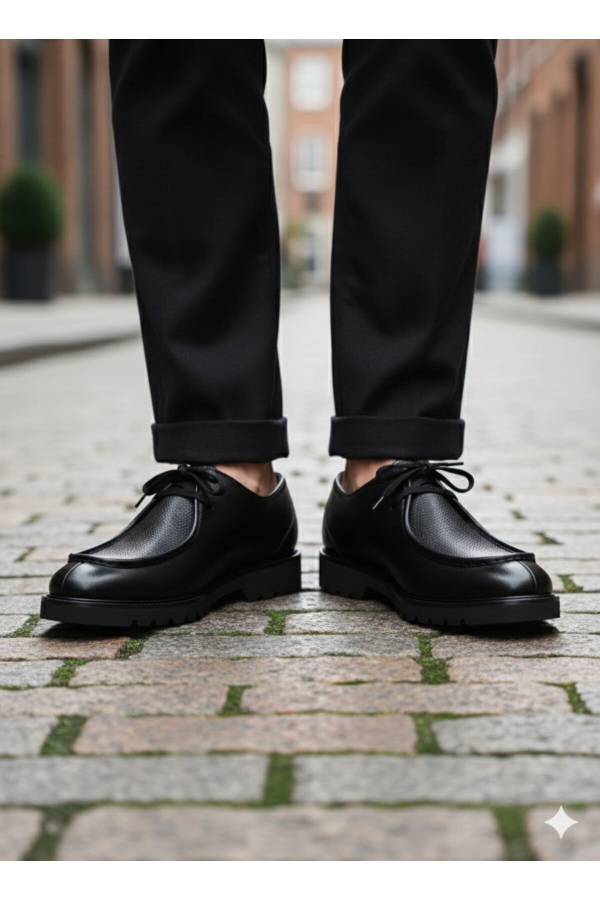 UZR  Erkek Sisle Model Hakiki Deri Ayakkabı